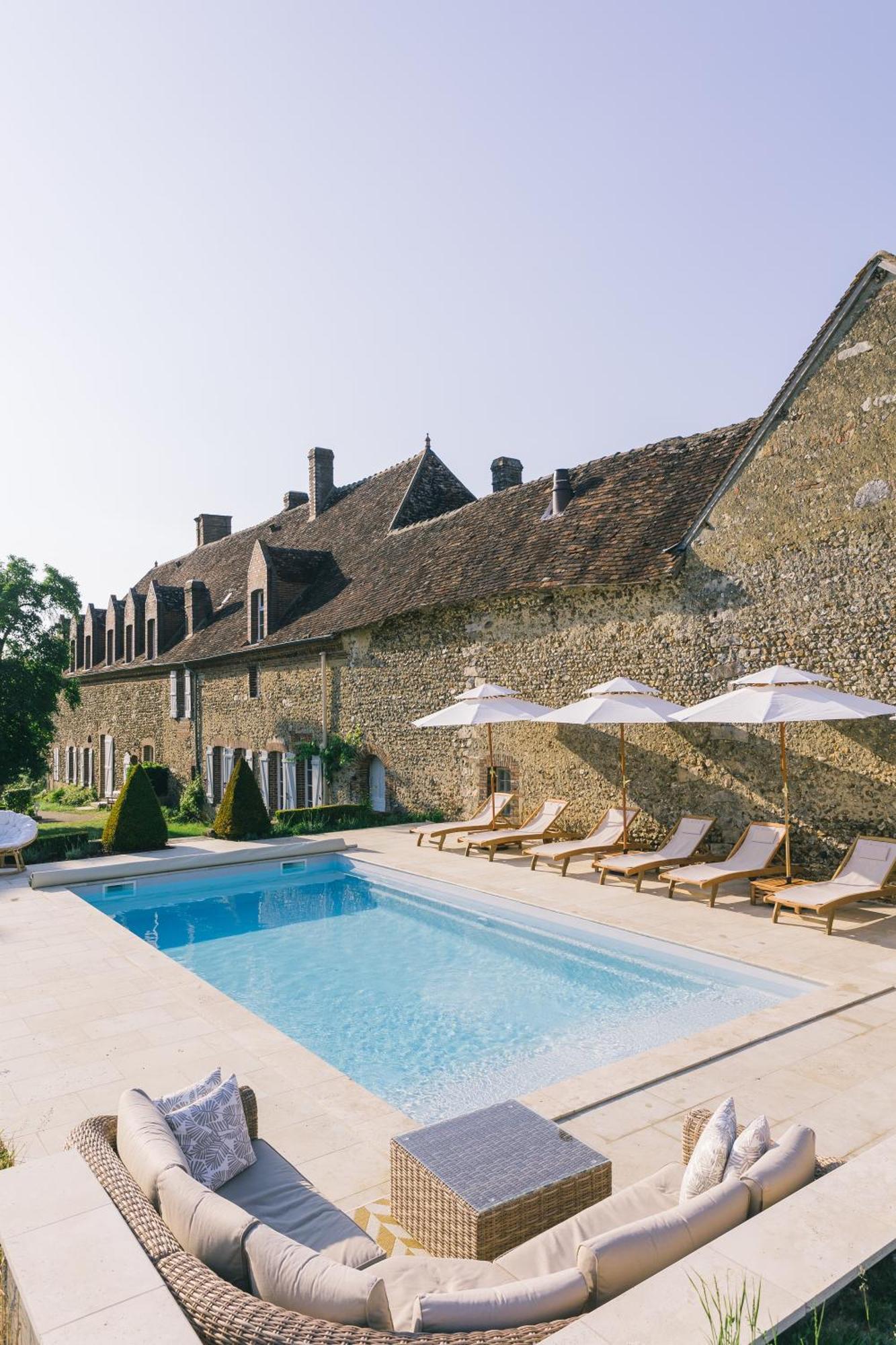 Maison D'Hotes Le Prieure Du Preux Sepeaux-Saint-Romain Екстериор снимка
