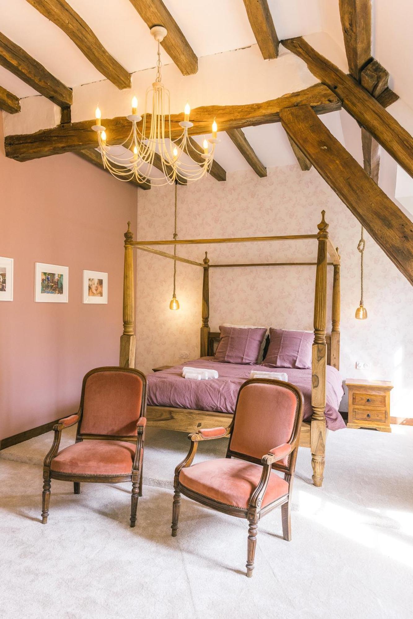 Maison D'Hotes Le Prieure Du Preux Sepeaux-Saint-Romain Екстериор снимка